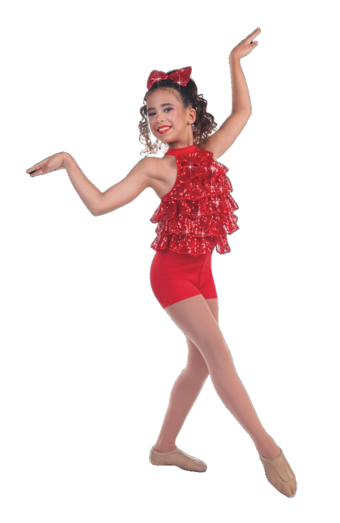 Boom Boom Boom red jazz costume