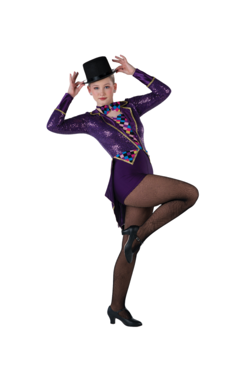The Greatest Showman costume purple