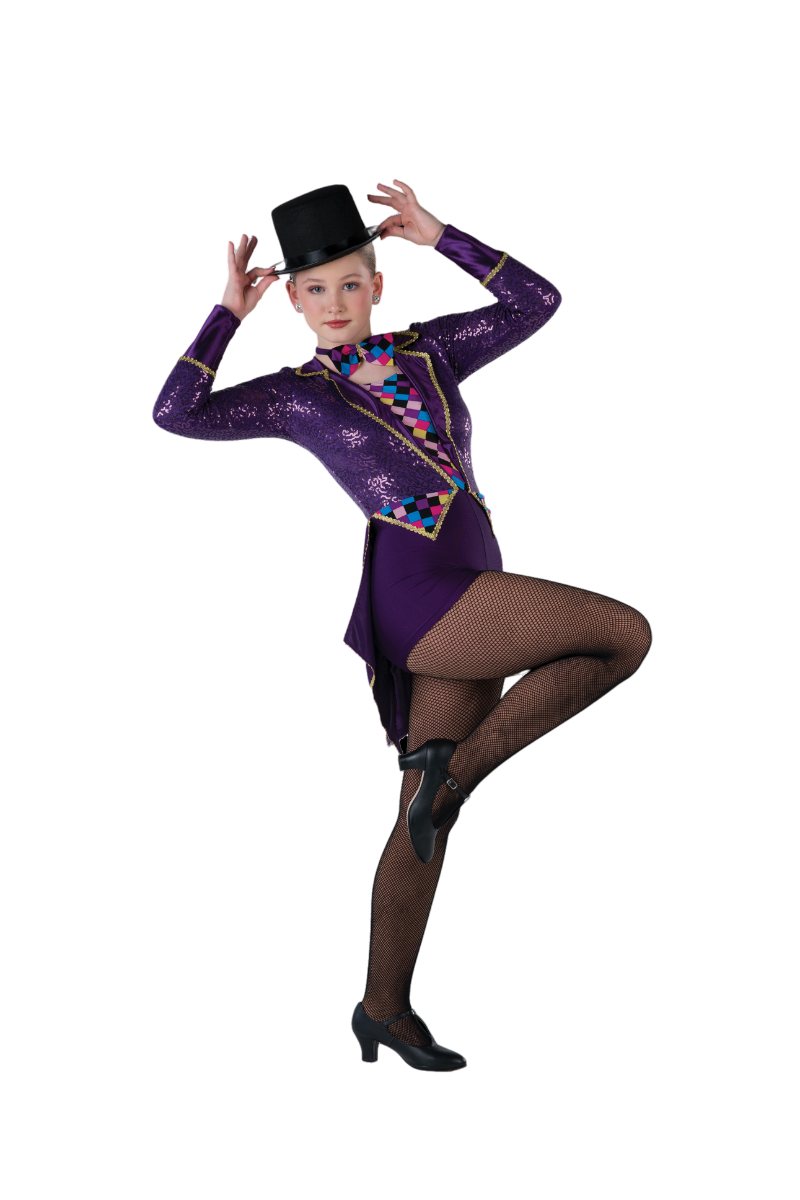 The Greatest Showman costume purple