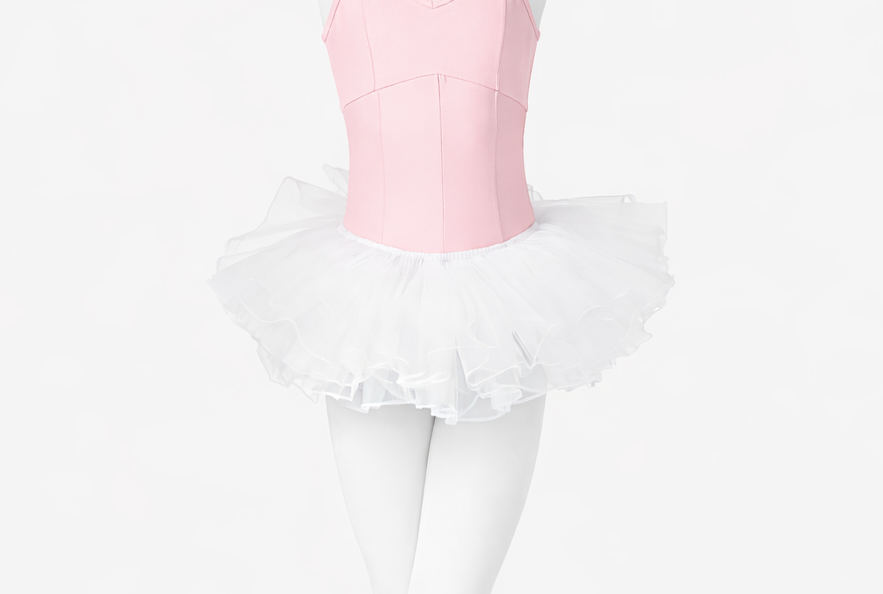 white pull on tutu